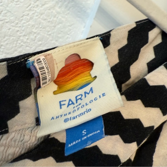 FARM Rio One-Shoulder Black and White Maxi Dress - Picture 9 of 11